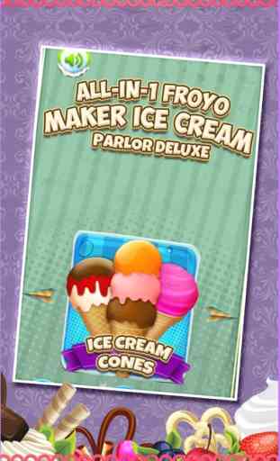 Ein All-in-1 Froyo Maker Eissalon - Deluxe Joghurt Dessert Creator 3