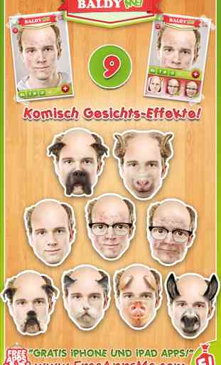 Baldy ME! - Einfach zu alter und wrinkle dich sich mit Tier Gesicht Effekte Free! 3
