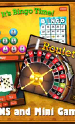 Ehrfürchtig Wild West Mega Slots Casino - PLUS Mini Games - Poker, Blackjack, Bingo, Roulette 3