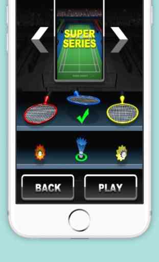 Badminton-Spiel-3D 1