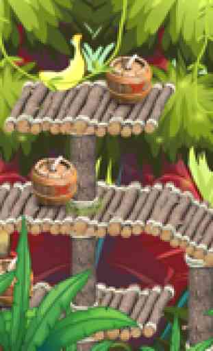 Banana Monkey Jungle RunSpiel 2- Gorilla Kong lite 1