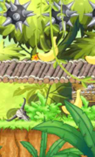 Banana Monkey Jungle RunSpiel 2- Gorilla Kong lite 2