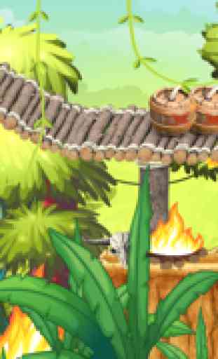 Banana Monkey Jungle RunSpiel 2- Gorilla Kong lite 3