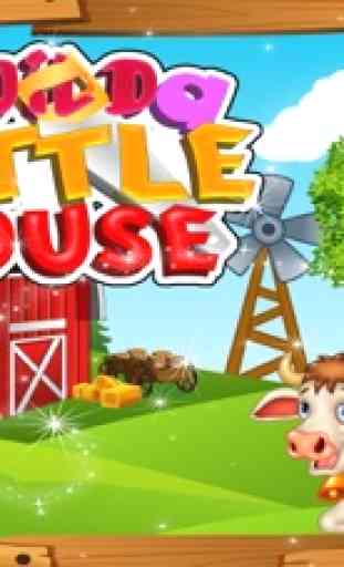 Bauen Sie ein Vieh Haus - Bauernhof Dorf Spiel 1