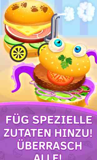 Burger Shop Kochspiele für Kleinkinder kostenlos 1