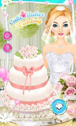 Kuchen-Hersteller - Frische Kuchen-Backen, Kochen und Dekoration auf Hochzeits-Ereignis 1