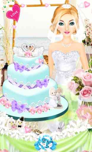Kuchen-Hersteller - Frische Kuchen-Backen, Kochen und Dekoration auf Hochzeits-Ereignis 2