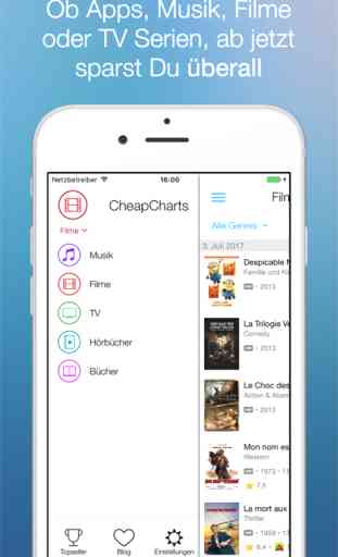 CheapCharts: Alle iTunes Deals 2
