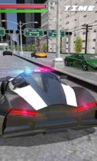 Stadtpolizei Autofahrer Spiel 1