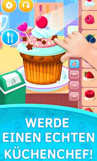 Cupcakes backen Küchen Koch Spiele kostenlos 4