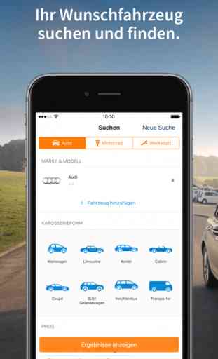 AutoScout24 Gebrauchtwagen App 2