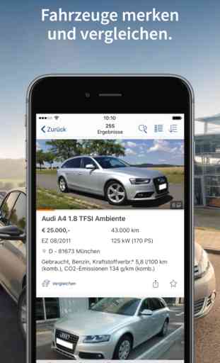 AutoScout24 Gebrauchtwagen App 3