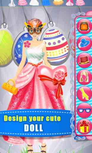 Dreamy Fashion -Puppe - Party Dress Up & Fashion Make -Up-Spiele 3