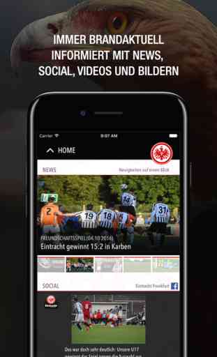 Eintracht Frankfurt- Adler App 2