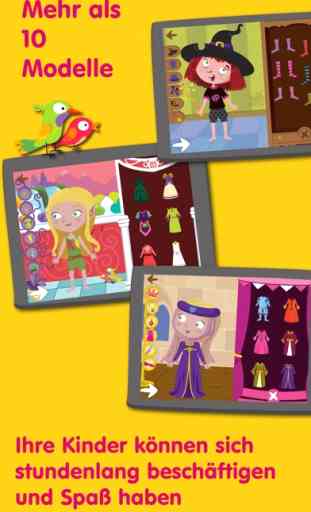 Figuren Verkleiden – Anzieh Spiele für Kinder 2