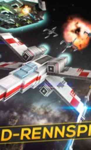 Space Wars: Flugzeug Pixel Galaxie Krieg 3D Frei 1