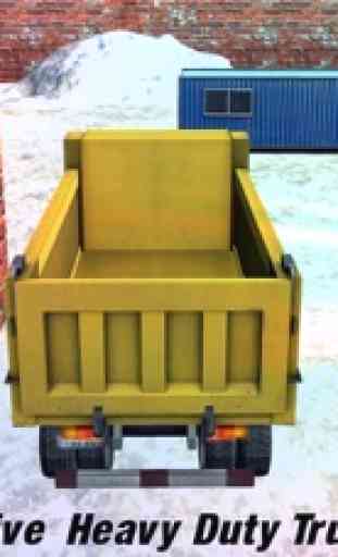 Extreme Schnee Bagger Traktor Simulator 3D Spiel - Schwere Dump Truck und Loader-Maschine 2