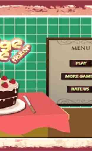Fudge Kuchen maker - backen leckeren Kuchen in dieser cooking Chef Spiel für Kinder 1