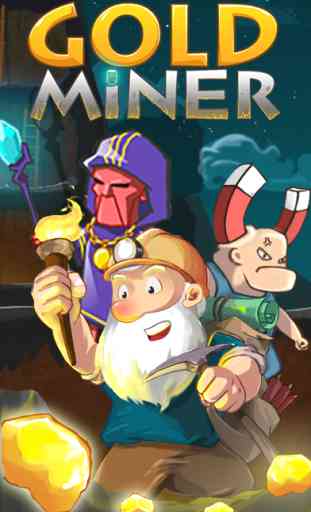 Gold Miner 2016—Classic Gems Craft Rush & Shape Clicker Games(2 Player + Free) 1