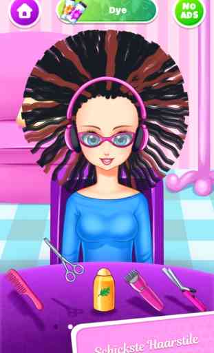 Mädchen Frisuren Salon 2