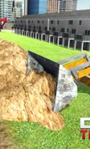 Schwere Bagger Kran-Simulator 3D - A PRO Bau LKW-Fahrer Herausforderung 1
