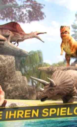Jurassic Dinosaurier Kämpfen 3