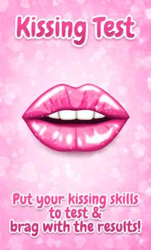 Küssen Spiele Liebestest: Lippen Rechner Streich 1