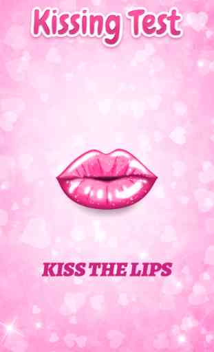 Küssen Spiele Liebestest: Lippen Rechner Streich 2