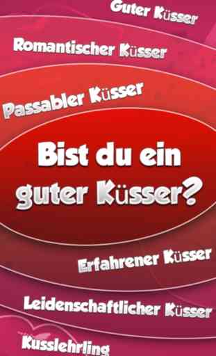 Liebe, Kuss / picken und Treffen : Kiss  Test 1