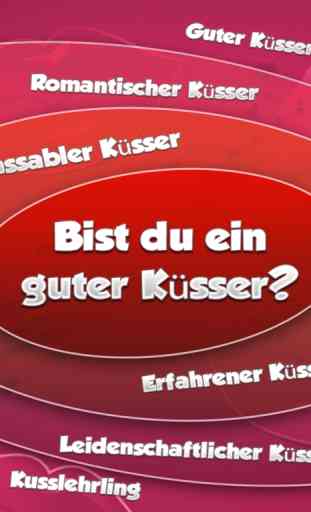 Liebe, Kuss / picken und Treffen : Kiss  Test 3
