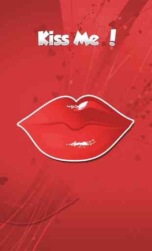 Liebe, Kuss / picken und Treffen : Kiss  Test 4