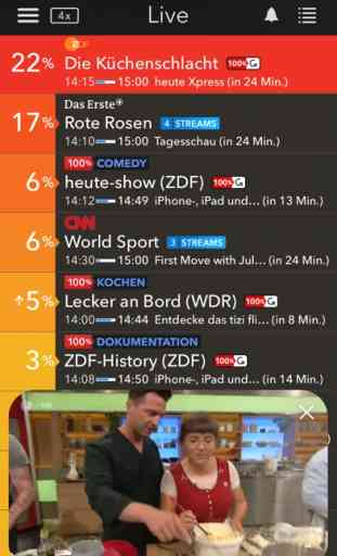 Live TV - Fernsehen 3