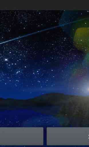 Meteors Sterne Live Wallpaper 3