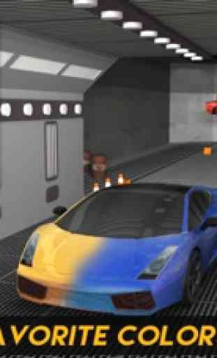 Multi-Level-Sportwagen Parkplatz Simulator 2:Auto-Lack Garage & realistische Fahr Spiel 3