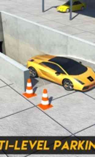 Multi-Level-Sportwagen Parkplatz Simulator 2:Auto-Lack Garage & realistische Fahr Spiel 4