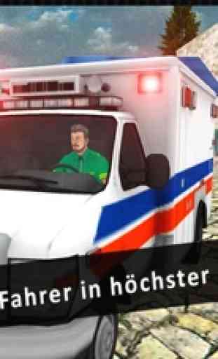 off Road Luft Krankenwagen Pflicht Simulator 2016- beste Fahren erforderlich für verletzt echt Sanitäter Hilfe 2