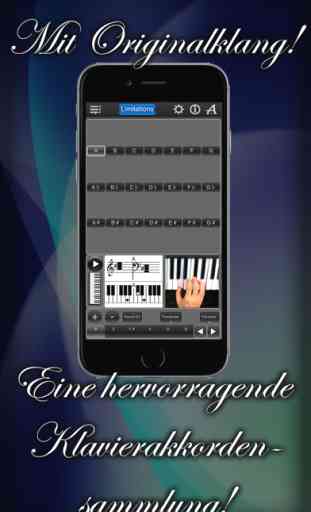 Piano Chords Lite / Akkorde für das Klavier, kostenlose Version 1