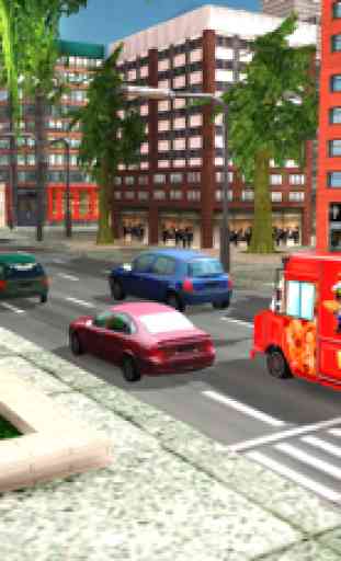Pizza Delivery Van Simulator - Fast-Food-LKW-Fahrer-Simulator-Spiel 1