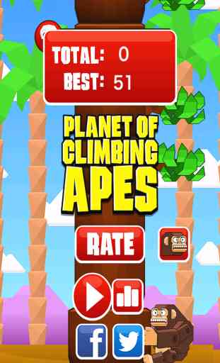 Planet der Affen Kletter - Klettern und vermeiden Sie die Zweige 1