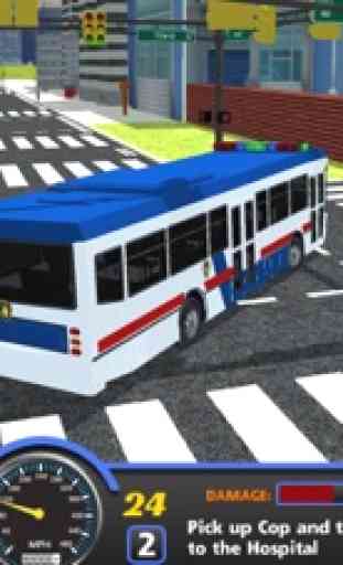 Polizei Bus Staff Transport 1