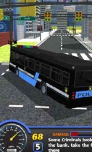 Polizei Bus Staff Transport 3