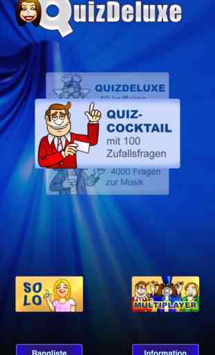 QuizDeluxe - ein deutsch-sprachiges Frage & Antwort-Spiel 1