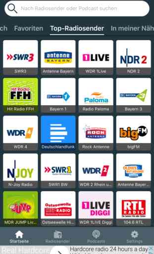 Radio FM Deutschland: Radios / Internetradio DE 1