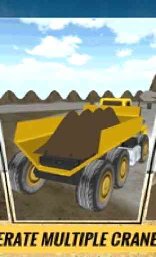 Sand Bagger Kran & Dumper Lkw Simulator Spiel 2