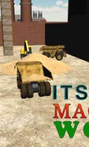 Sand Bagger-Simulator - Bedienen & Kranantrieb LKW in diesem Simulationsspiel 1