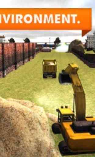 Sand Bagger Truck Simulator - echte 3D-Bau-Kran-Spiel 1