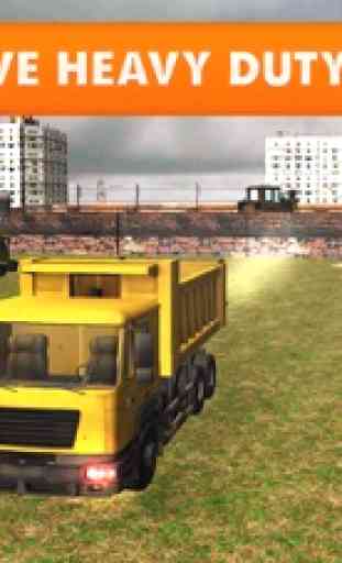 Sand Bagger Truck Simulator - echte 3D-Bau-Kran-Spiel 2