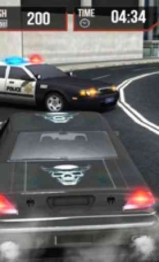 SuperMarkt Auto Berufsfahrer 3D: Polizei Schießen Gangster in Mad Crime City 2