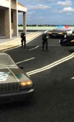 SuperMarkt Auto Berufsfahrer 3D: Polizei Schießen Gangster in Mad Crime City 4