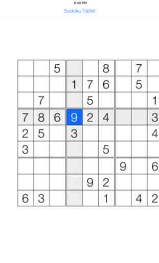 Sudoku Tablet 3